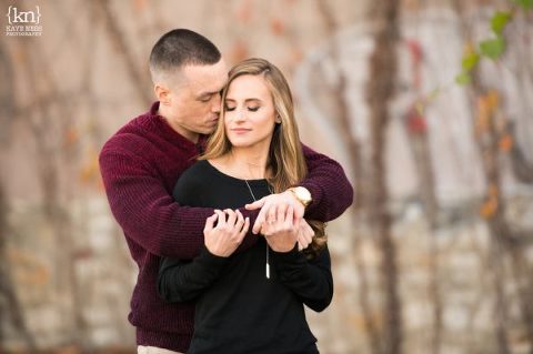 elizabeth + brandon west bottoms engagement session